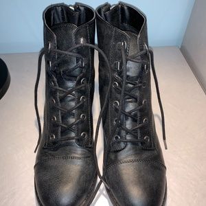 G by Guess Women Combat & Moto Boots